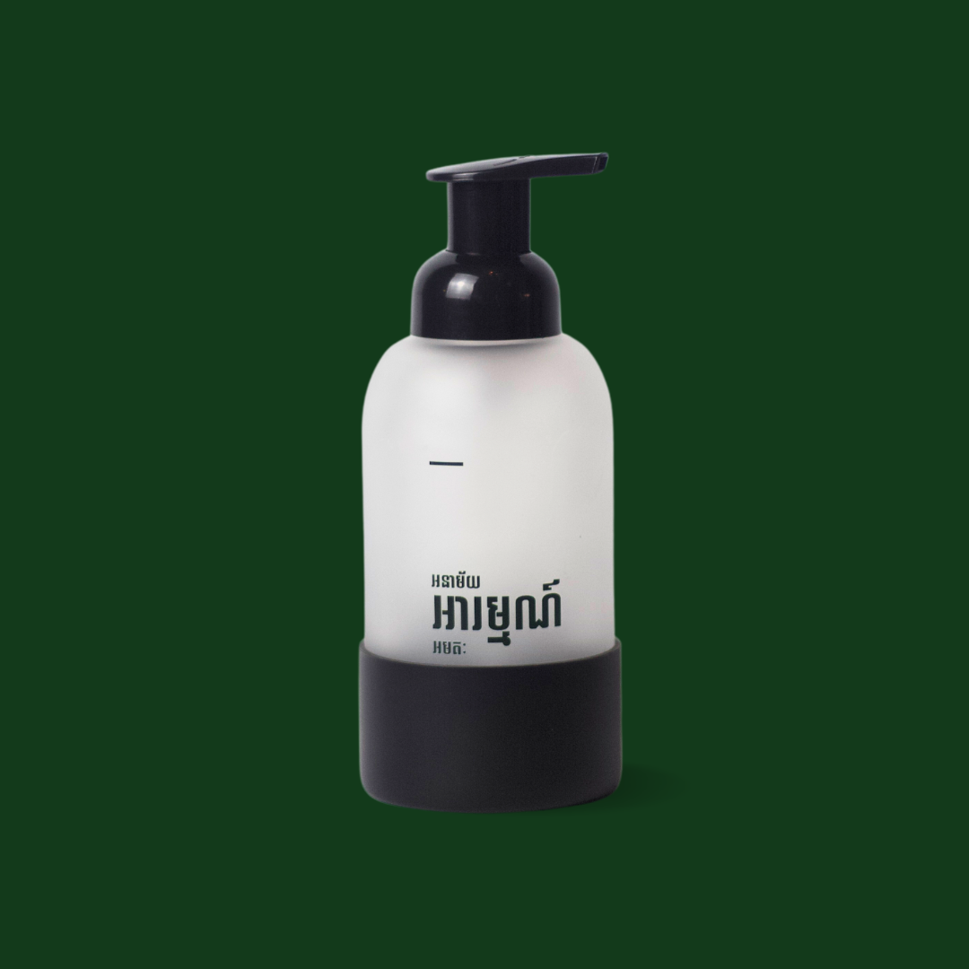 Hand Soap Reusable Bottle